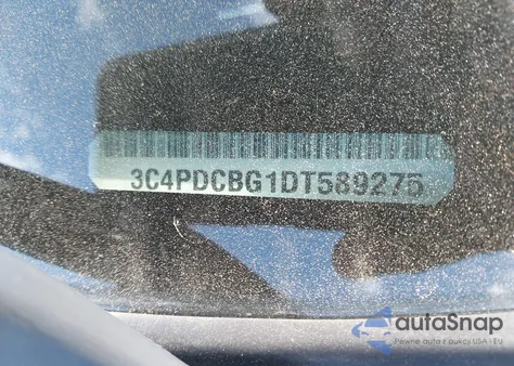 2013 Dodge Journey Sxt из США, поврежденный, VIN 3C4PDCBG1DT589275